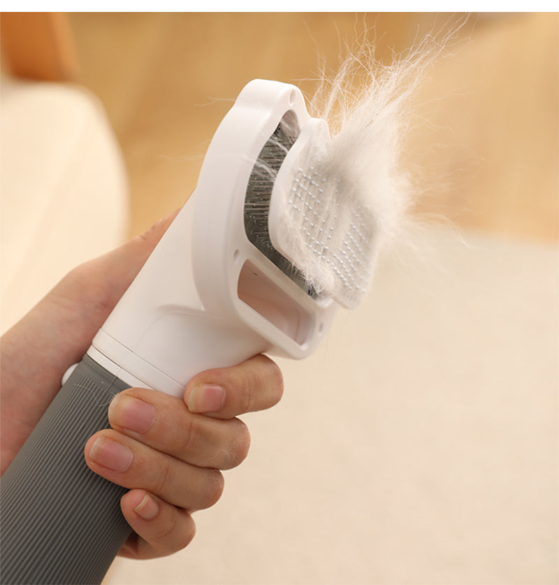 Pet Water Blower Hair Pulling Blowing Wind Modeling 3 In 1 Artifact Dog Hair Pulling Machine Hair Dryer Teddy Hair Comb Beauty